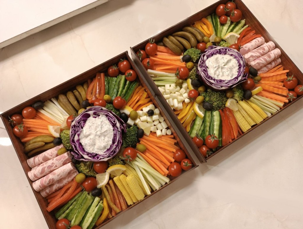 سینی مزه سبزیجات