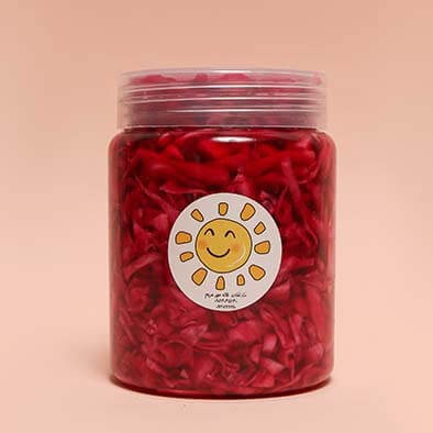 ترشی کلم بنفش 500 گرم