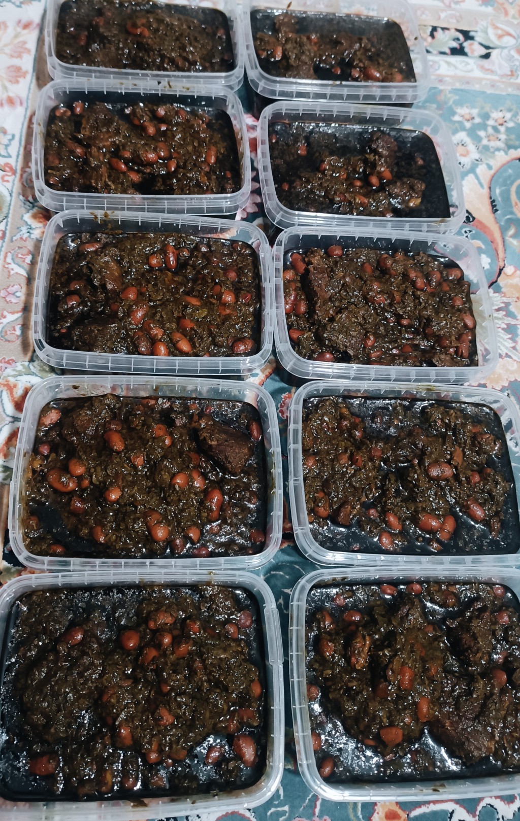 خورشت قورمه سبزی نیم کیلویی با گوشت گوسفندی مجلسی خاص  - تصویر 1