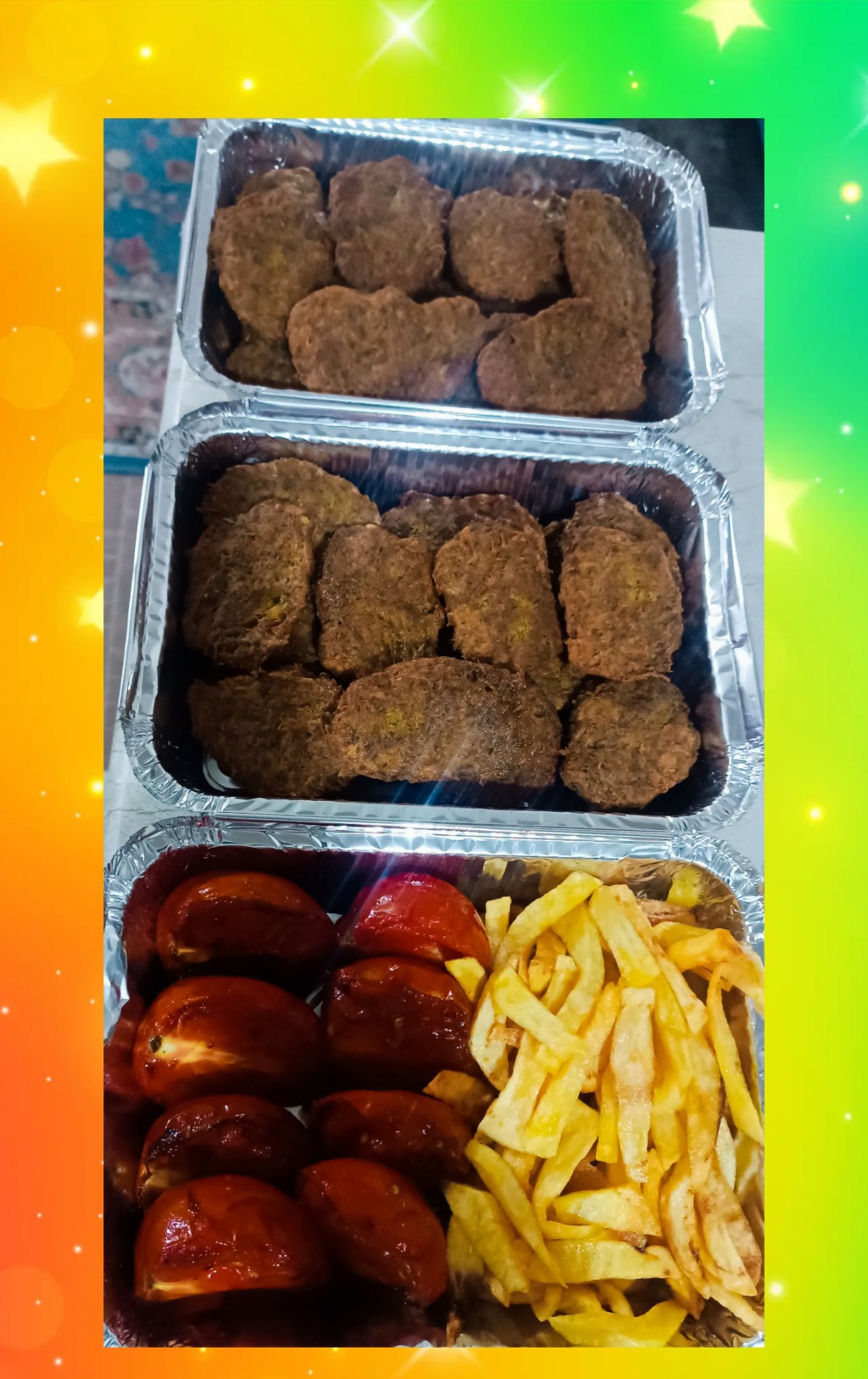 کتلت گوشت نیم کیلویی 