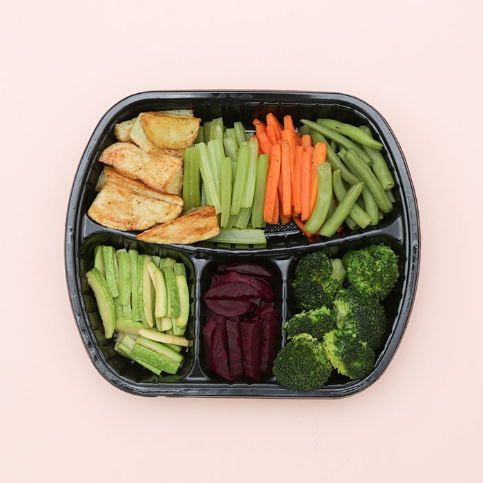 جعبه سبزیجات پخته