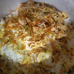 شیرین پلو با مرغ - تصویر 1