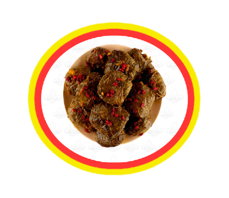 دلمه نیم پخت