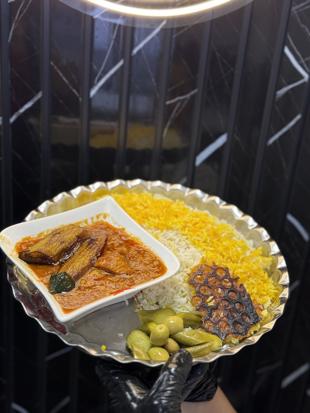 خوزش قیمه بادمجان