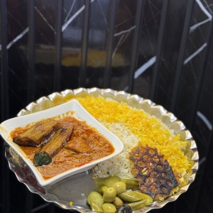 خوزش قیمه بادمجان