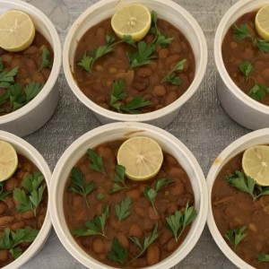 خوراک لوبیا