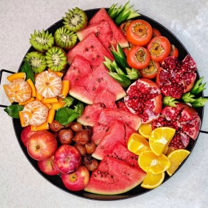 سینی میوه شب یلدا ۱