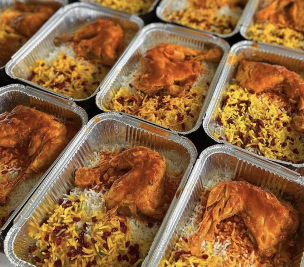 زرشک پلو با مرغ 