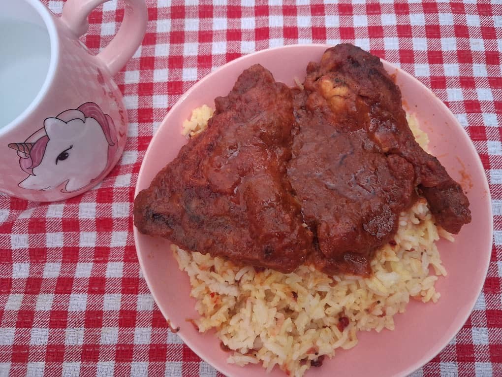 زرشک پلو با مرغ