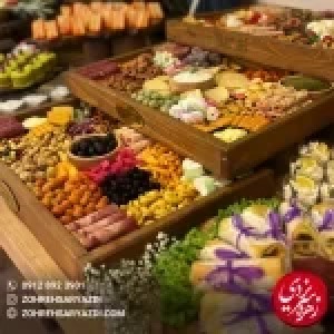 چیدمان میز ۶۰ نفره (اقتصادی) - تصویر 1