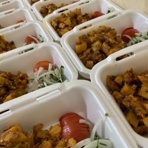 خوراک گوشت و سیب زمینی 