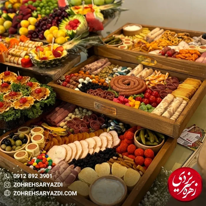 چیدمان میز 40 نفره (اقتصادی) - تصویر 2