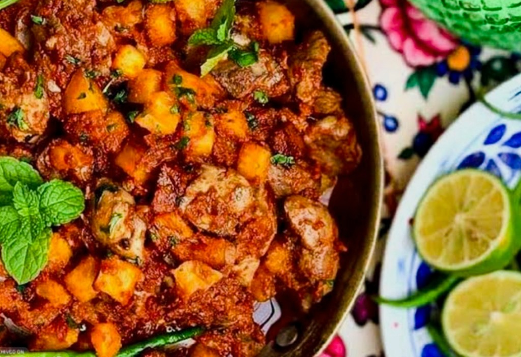 خوراک جغور بغور جیگر طلا۱۸عیار نیم کیلویی مجلسی خاص - تصویر 1