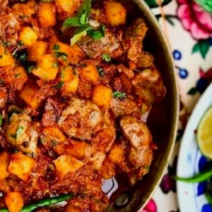 خوراک جغور بغور جیگر طلا۱۸عیار نیم کیلویی مجلسی خاص - تصویر 1