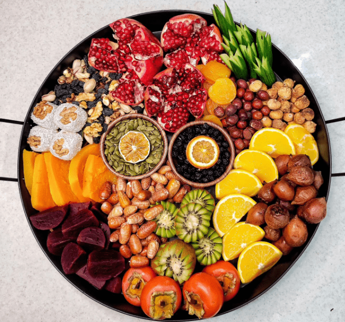 سینی میوه یلدا ۲