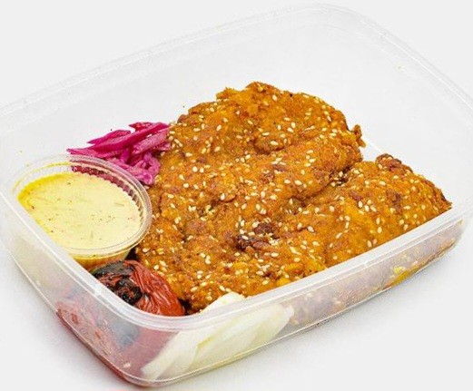 خوراک شنیسل