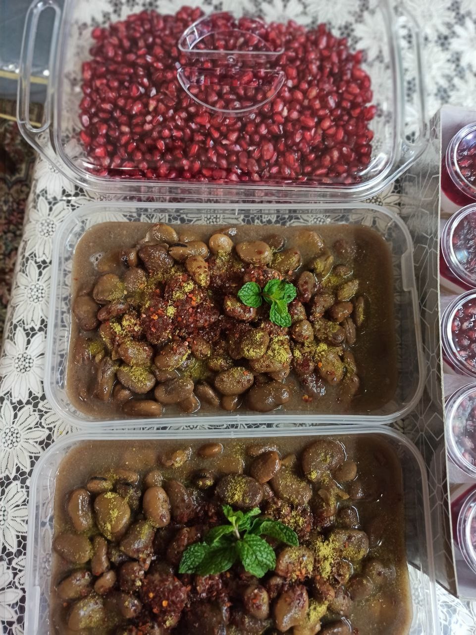 باقالی پخته شده یلدایی - تصویر 1