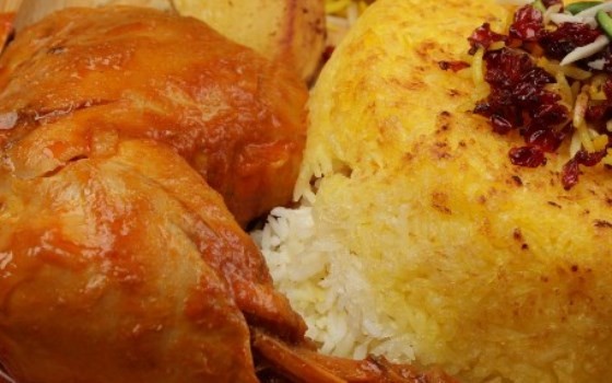 زرشک پلو ساده