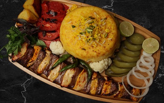 چلو کباب بختیاری