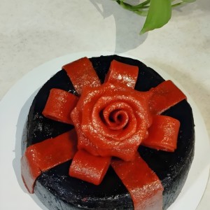 کیک لواشکی ترش دسر سینی مزه لواشک پذیرایی