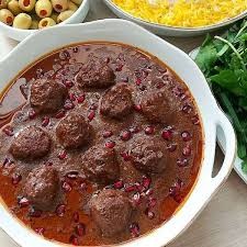 خورشت فسنجان_با_گوشت_قلقلی  هر نیم کیلو 