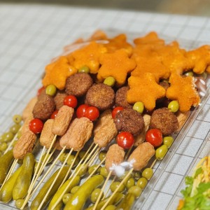 سیخ ناگت،فلافل،سوسیس بند انگشتی سینی ۳۰نفره