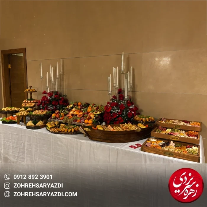 چیدمان میز 60 نفره (VIP) - تصویر 5