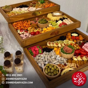 چیدمان میز فینگرفود 30 نفره (اقتصادی) - تصویر 5