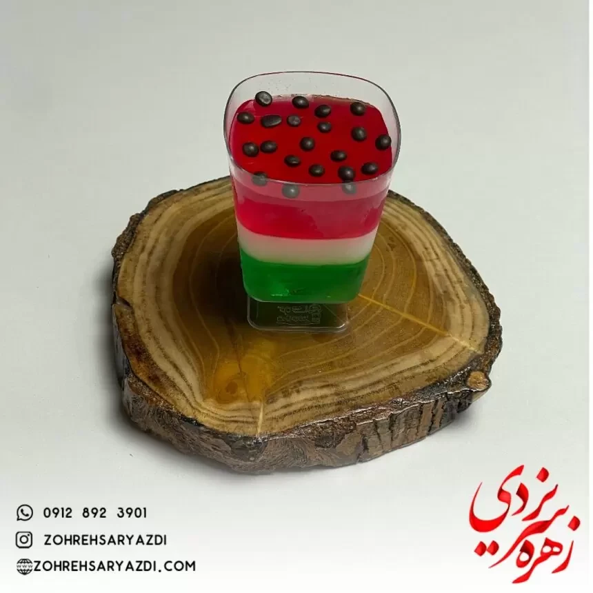 شات ژله هندوانه