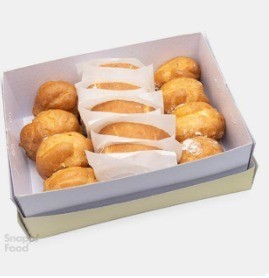 رولت و نان خامه‌ای