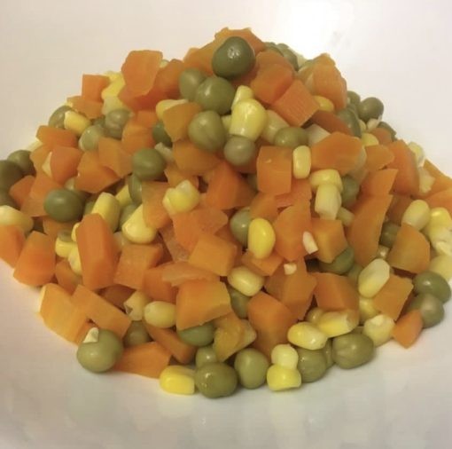 کوکتل سبزیجات بخارپز(نیم کیلویی)