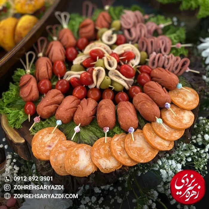 چیدمان میز فینگرفود 20 نفره (VIP) - تصویر 3