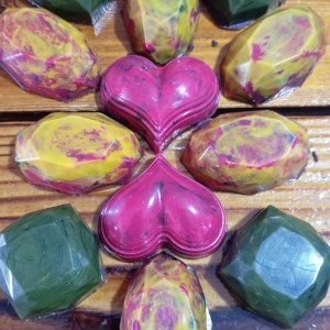 شکلات سنگی با فلینگ کارامل - تصویر 2