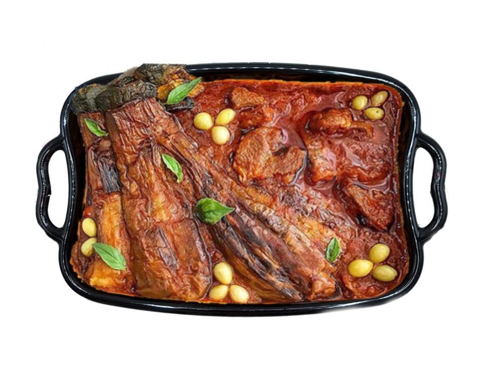 خورشت گوشت و بادمجان