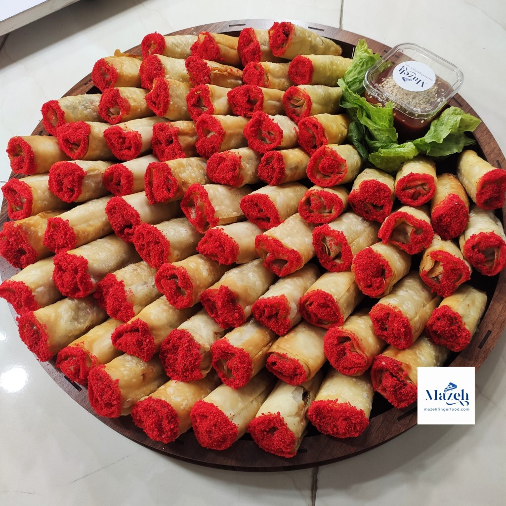 بورک گوشت و قارچ ۷۰ عددی