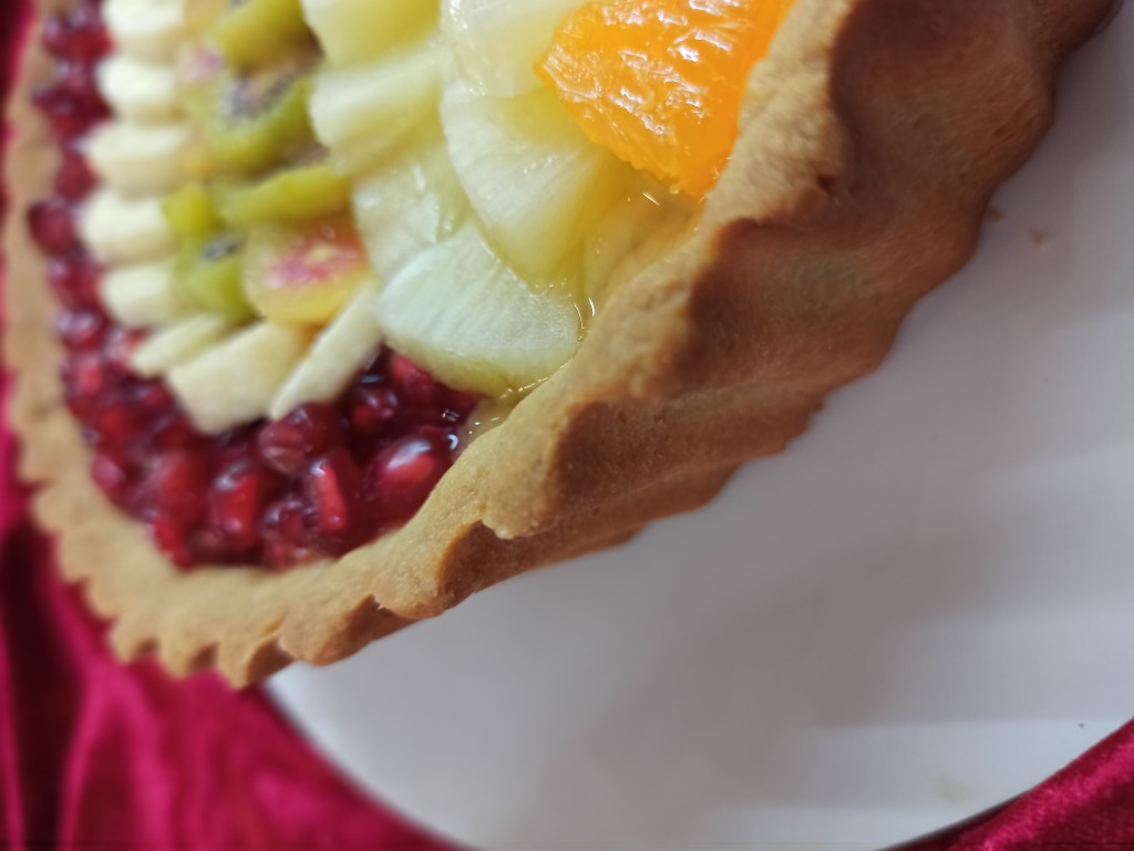 تارت میوا ای با کرم و خمیر دستساز - تصویر 2