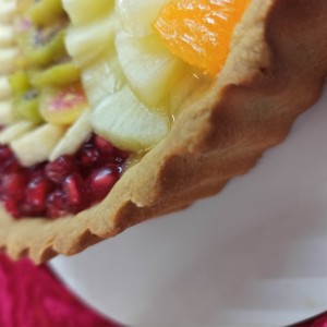 تارت میوا ای با کرم و خمیر دستساز - تصویر 2