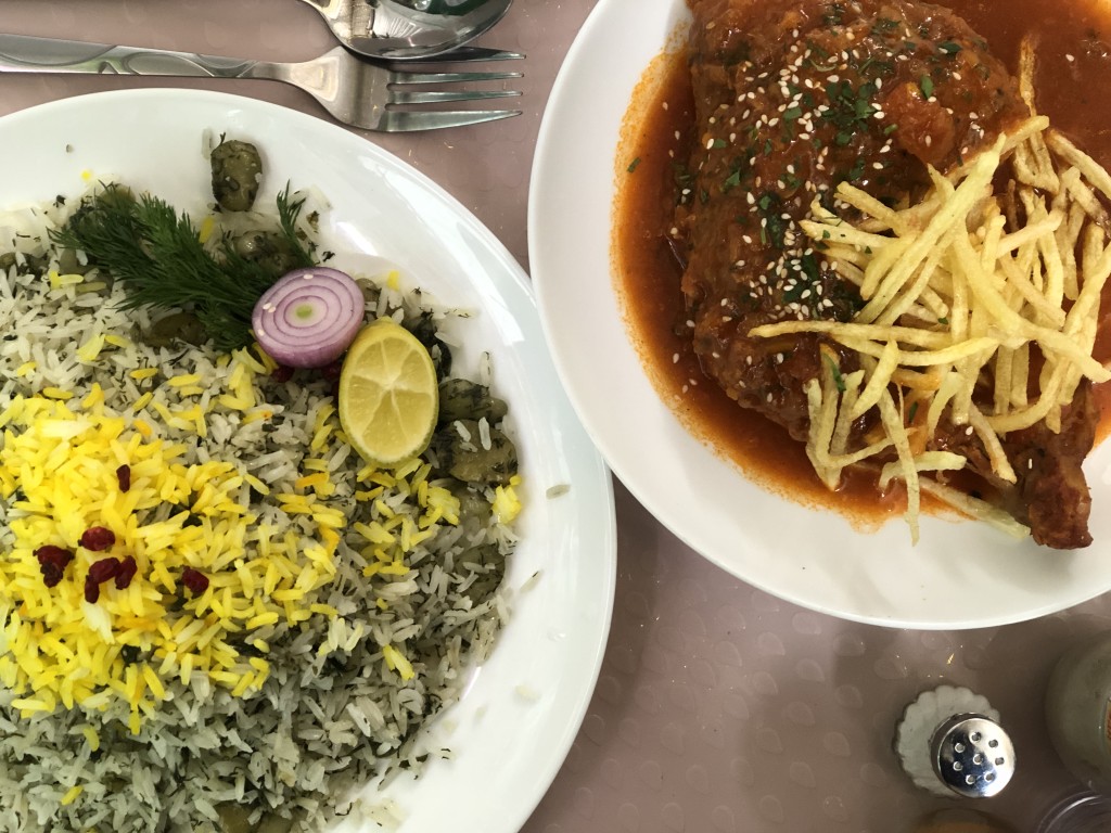 باقالی پلو با ران مرغ - تصویر 1