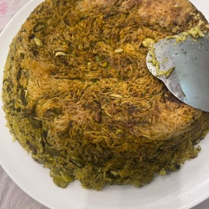 باقالی پلو با ماهیچه  - تصویر 1