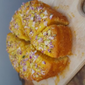 کیک زعفرانی