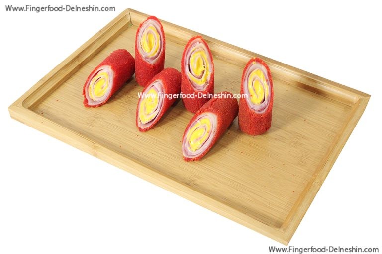 فینگر فود رول سوخاری ژامبون (50 تایی) - تصویر 1