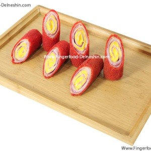 فینگر فود رول سوخاری ژامبون (50 تایی) - تصویر 1