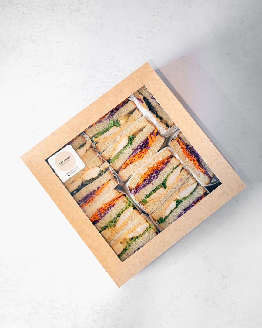 ساندویچ مرغ و سبزیجات - تصویر 2