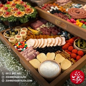 چیدمان میز 40 نفره (اقتصادی) - تصویر 1