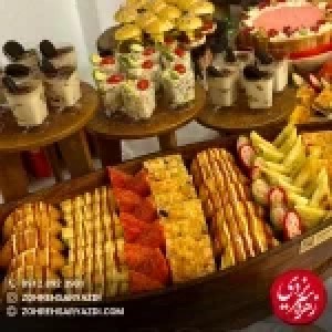 چیدمان میز فینگرفود 30 نفره (اقتصادی) - تصویر 2