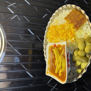 چلو خورش قیمه