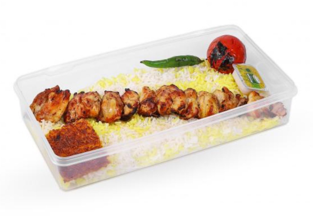  چلو جوجه ( سینه ) و دورچین