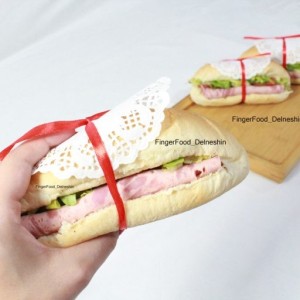 مینی ساندویچ  ژامبون(10 تایی)