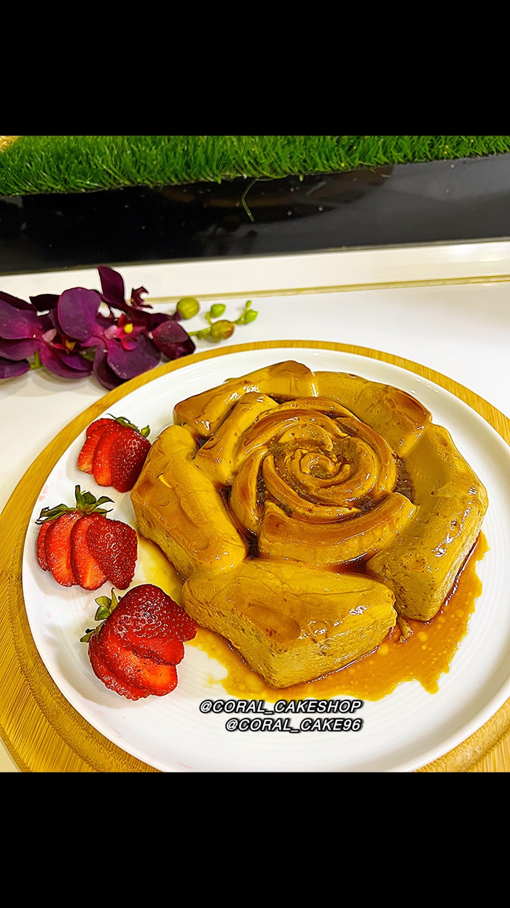 دسر موز كارامل قهوه