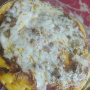 پیتزا ایتالیایی خونگی با سس قارچ